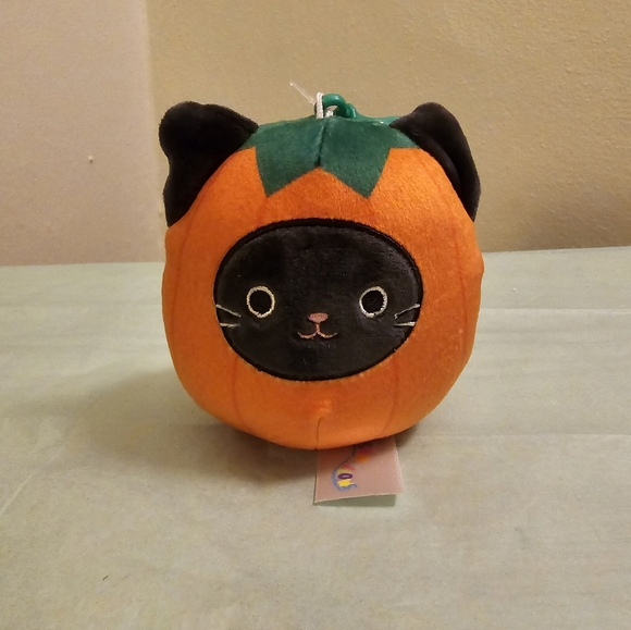 Squishmallows Other - Squishmallow Calio 2022 Black Cat in Pumpkin Costume Halloween Plush